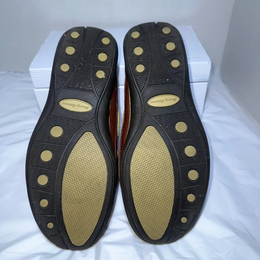 Tommy Bahama Brown Leather Men's Loafers